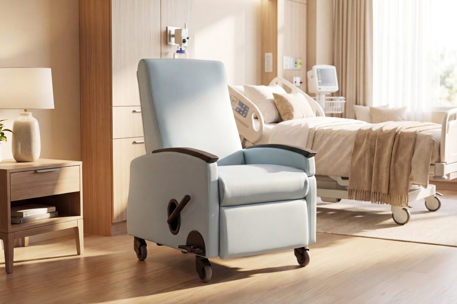 Designing-Patient-Rooms-Durable-650-Series-Recliner