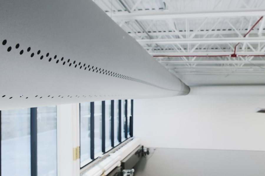 fabric ductwork detail