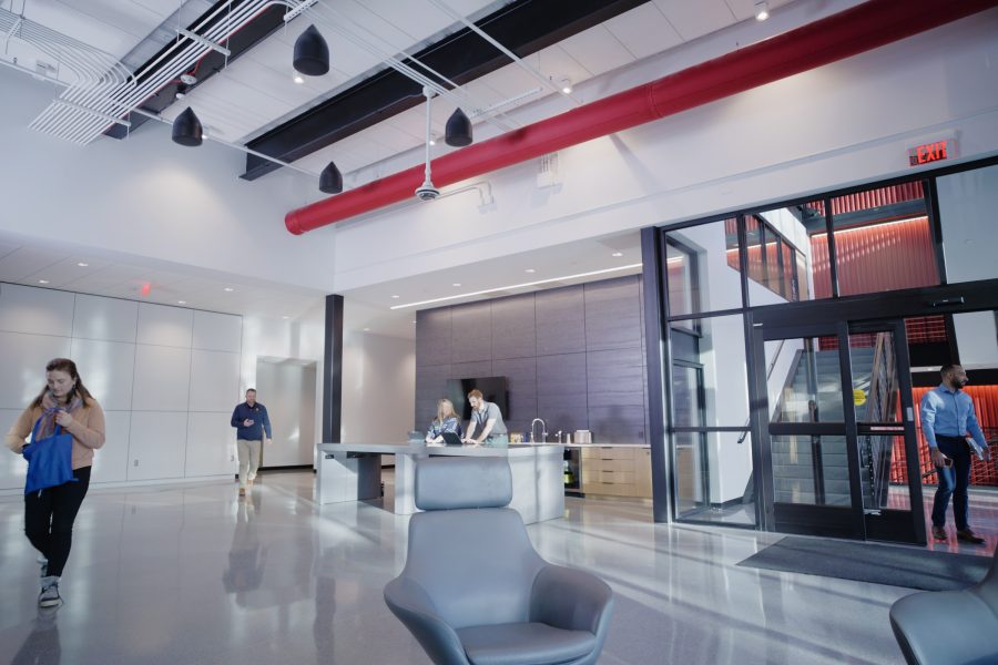 fabric ductwork office