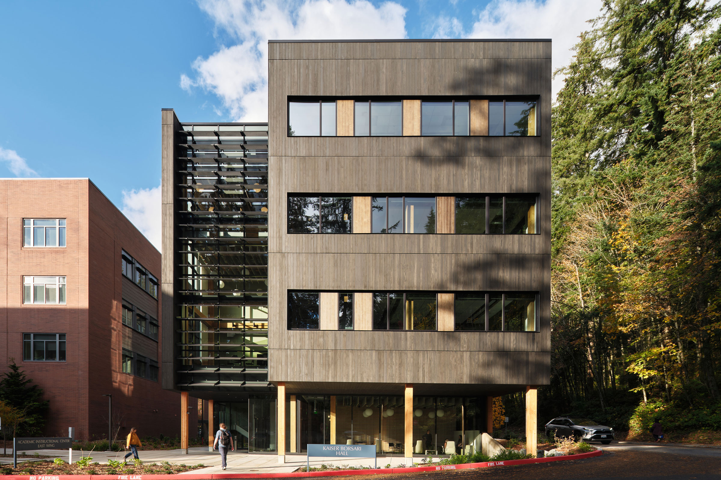 Kaiser Borsari Hall design exterior