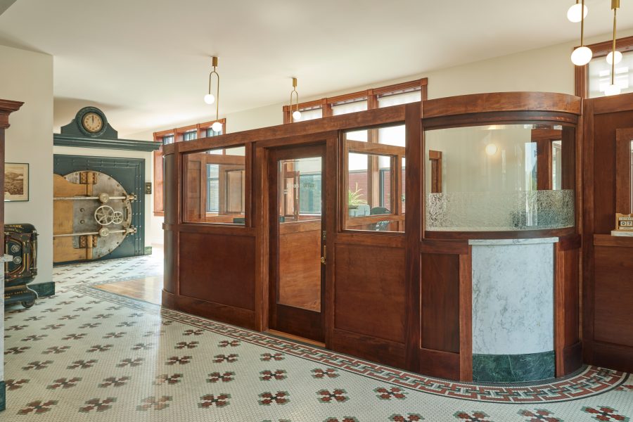 River Architects Bank Lofts interior